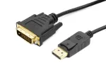 Accura DisplayPort to DVI-D adapterkaabel 1,8 m must