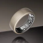 Amazfit Helio Ring nutis&otilde;rmus aktiivsuse j&auml;lgimiseks titaan