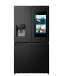 Hisense RQ760N4IFE mitmeuksene k&uuml;lmik-s&uuml;gavk&uuml;lmik, eraldiseisev, 345 l k&uuml;lmik, 232 l s&uuml;gavk&uuml;lmik, vee-/j&auml;&auml;automaat, 178,5 cm, energiaklass E, must