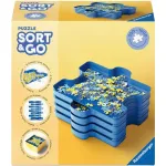 Ravensburgeri 12001674 hoiustamislahendus eraldi lahtritega ja kaasaskantav disain v&auml;ikeste esemete sorteerimiseks
