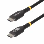 StarTech.com 2 m USB-C laadimiskaabel, USB-IF sertifitseeritud USB-C kaabel, 240 W PD EPR, USB 2.0 USB-C s&uuml;learvuti laadimisjuhe, USB-C andmeedastuskaabel, TPE mantel, M/M