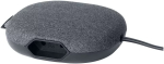 Brennenstuhl estilo laadimisjaam tekstiilpinnaga, 3 m, 1 pistikupesa + 2 USB, antratsiit/must