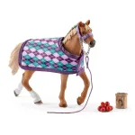 schleich HORSE CLUB Inglise t&auml;isvereline, teki, Hobusetall, Hobused, 5 a, Mitmev&auml;rviline, Plast
