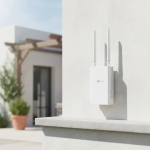 TP-Link TL-MR100-OUTDOOR juhtmevaba ruuter Fast Ethernet &Uuml;heribaline (2,4 GHz) 4G Valge
