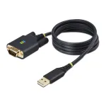StarTech.com 0,9 m (3 jalga) USB-jadaliidese adapterkaabel, COM-s&auml;ilitus, vahetatavad kruvid/mutrid, USB-A - DB9 RS232, FTDI IC, ESD-kaitse, Windows/macOS/Linux
