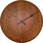 NeXtime klok 3113br Wood Round, &Oslash;50 cm, Seinale paigaldatav, Pruun