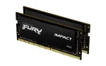 Kingston Technology FURY 64GB 3200MT/s DDR4 CL20 SODIMM (2 komplekt) Impact
