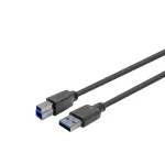 Vivolink PROUSB3AB7C USB-kaabel USB 3.2 Gen 1 (3.1 Gen 1) 7 m USB A USB B Must