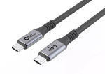 Microconnect USB3.2CC4 USB-C &ndash; USB-C kaabel, USB 3.2 Gen 2, 4 m, 100 W, 4K 60 Hz, must