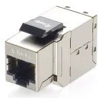 Equip Cat.6A varjestatud keystone l&auml;biviiguadapter (125596)
