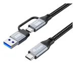 Equip 128431 USB-kaabel USB 3.2 Gen 2x2 1 m USB A/USB C USB C Must