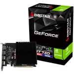 Biostar VN7313TG46 GeForce GT 730 videokaart, 4 GB, 4x HDMI, passiivne jahutus