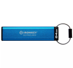 Kingston Technology IronKey 64GB USB-C klahvistikuga 200C, FIPS 140-3 tase 3 AES-256