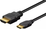 Goobay 74431 &uuml;likiire HDMI-kaabel, HDMI A-t&uuml;&uuml;p &ndash; Mini HDMI C-t&uuml;&uuml;p, HDMI 2.1, 8K 60 Hz, 3 m