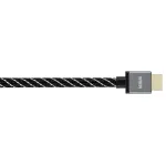 Hama Avinity 127172 HDMI 2.1 Ultra High Speed kaabel, 8K, 48 Gbit/s, kuldkontaktidega, 2 m, must
