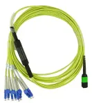 BlueOptics 470-ABGG InfiniBand kiudoptiline kaabel 5 m MTP 4x LC