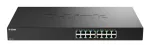 D-Link 16-pordine 2,5G mitme gigabitine haldamata kommutaator, haldamata, L2+, 2.5G Ethernet (100/1000/2500)