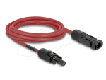 Kaabel DELOCK 90974 DL4 p&auml;ikesekaabel 6 mm&sup2; 3 m punane/must DC 1000 V isane emasesse