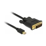 Video kaabli adapter DeLOCK 83987 Mini DisplayPort DVI-D-ks 0,5 m