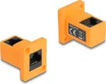 DeLOCK D-Type Module RJ45 pesa-pesa 90&deg; nurga all oranž