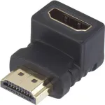 SpeaKa Professional HDMI adapter [1x HDMI-pistik - 1x HDMI-pesa] 90&deg; &uuml;lespoole suunatud kullatud kontaktidega SpeaKa Professional (SP-7870132)