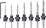 kwb 513190 puidule m&otilde;eldud faasitud puuriterade komplekt, 8 tk