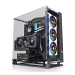 PC Case THERMALTAKE Core P3 TG Pro Midi Tower Must &mdash; ATX/EATX tugi, karastatud klaas, GPU kuni 45 cm, CPU jahuti 18 cm