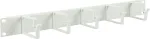 Lanview 1U 19 KAABLIKORRALDAJA PANEEL, 5 HAAGIGA VALGE (RAO100WH)