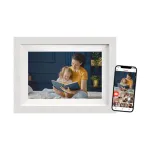 Braun DigiFrame 10W digitaalne pildiraam Valge 25,6 cm (10,1&Prime;) Puuteekraan WiFi