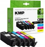 Tindikasseti komplekt KMP &uuml;hildub Canon PGI-550/CLI-551 XL-iga &ndash; mitmikpakend