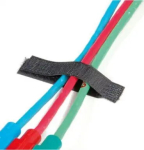 Velcro kaablikorraldaja ONE-WRAP lame m&auml;his 16 x 70 mm must, &uuml;ksik
