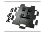 APC Roof Fan Tray - Rack Fan Unit - AC 200-240V - 6 Fans - Black