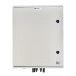 EMITER Switchgear Attached DCAC Hermetic IP66 EMITTER koos DC-piiksurvet&otilde;kestiga Dehn 1000V Type 1+2, 4 x PV String, 4 x MPPT // Ogr. AC Dehn Type 1+2, 100A 3-Phase, FR 100A, Syg. Faz + Socket