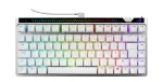 ASUS ROG Falchion Ace 75 HE m&auml;nguklaviatuur (Moonlight White, Saksa paigutus, ROG HFX V2 magnetl&uuml;litid)