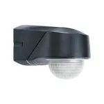 ESYLUX RC 230i Passive Infrared Ceiling/Wall Motion Detector 20m, Black, IP54, 2500 Lux, 2,5m