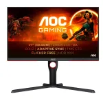 AOC G3 Q27G3XMN/BK arvutimonitor 68,6 cm (27 tolli) 2560 x 1440 pikslit 2K Ultra HD LED must, punane