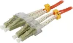 SYNERGY21 Fiiberoptiline paigalduskaabel 0,5m LC-LC Duplex OM2 50/125&micro;m LSZH Oranž