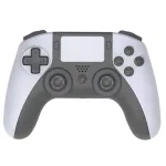 GameBox P5 Analoogjuhtmevaba M&auml;ngukontroller PS5-le - PlayStation 5 Kahekordse Vibratsiooni, Mikrofoni ja Puuteplaadiga Valge