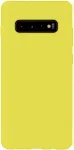 Evelatus Samsung Galaxy S10 Nano Silicone Case Soft Touch TPU Yellow