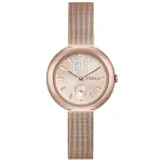FURLA Arco Chain naiste kvartskell WW00013007L3 36mm h&otilde;bedane roostevaba teras