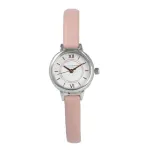 OLIVIA BURTON Naiste minisihtkell OB16MC59 - Roosakuldse tooniga roostevabast terasest korpus, valge sihverplaat, hall nahkrihm, 23 mm