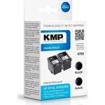 KMP DOUBLEPACK H75D - 2-Pack - 8 ml - XL - Must - &Uuml;hilduv tindikassett (Alternatiiv HP 301XL, HP CH563EE) HP DeskJet 1000, 1010, 1050 AiO, 1050A AiO, 1510 AiO, 2000, 2050 AiO, 2050A AiO, 2510 AiO, 2540 AiO, 3000, 3050 AiO, 3050A eAiO jaoks