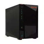 ASUS Asustor Lockerstor 2 Gen2+ (AS6702T v2) 2-Bay NAS Desktop Server Intel Celeron N5105 4GB DDR4 Diskless Black