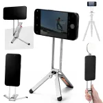 KF 3-in-1 Magnetic Phone Tripod & Holder MagSafe Compatible Silver (KF31.139S1)
