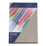 Artoz Papier Mosaic &uuml;mbrikud DIN C6 ilma aknata, tsemendihall, m&auml;rgliimiga, 20 tk