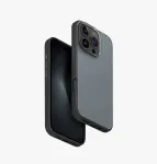 UNIQ Lyden DS MagClick Laadimiskorpus iPhone 16 Pro 6,3-tollisele, Pestud Sinine-Must