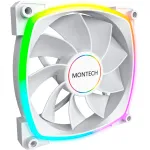 Montech RX140 PWM 140mm ARGB korpuse ventilaator - valge
