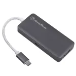 SilverStone SST-EP14C - USB 3.1 Type-C Gen1 HDMI-ga, 3x USB 3.1 Gen 1 Type-A, 1x USB 3.1 Gen 1 Type-C (PD 2.0 laadimine) (SST-EP14C)