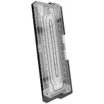 Front distribution plate for custom PC watercooling, Singularity Spectre 2.0 Elite &ndash; front panel reservoir/flow mount (SC-SPECTRE-ELITE-FRONT-BK)