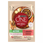 Purina One Mini/Small Active niiske koeratoit veiselihaga, 85 g